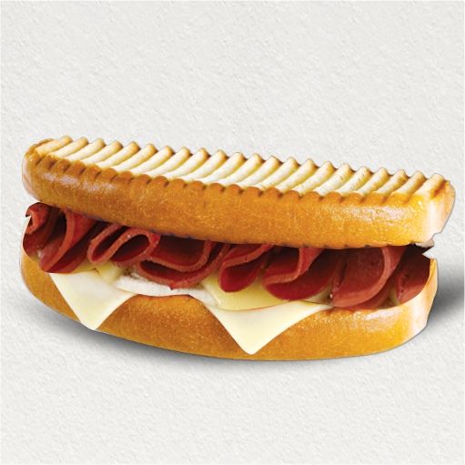 Ayvalık Ekmeğine Dilli Kaşarlı Tost