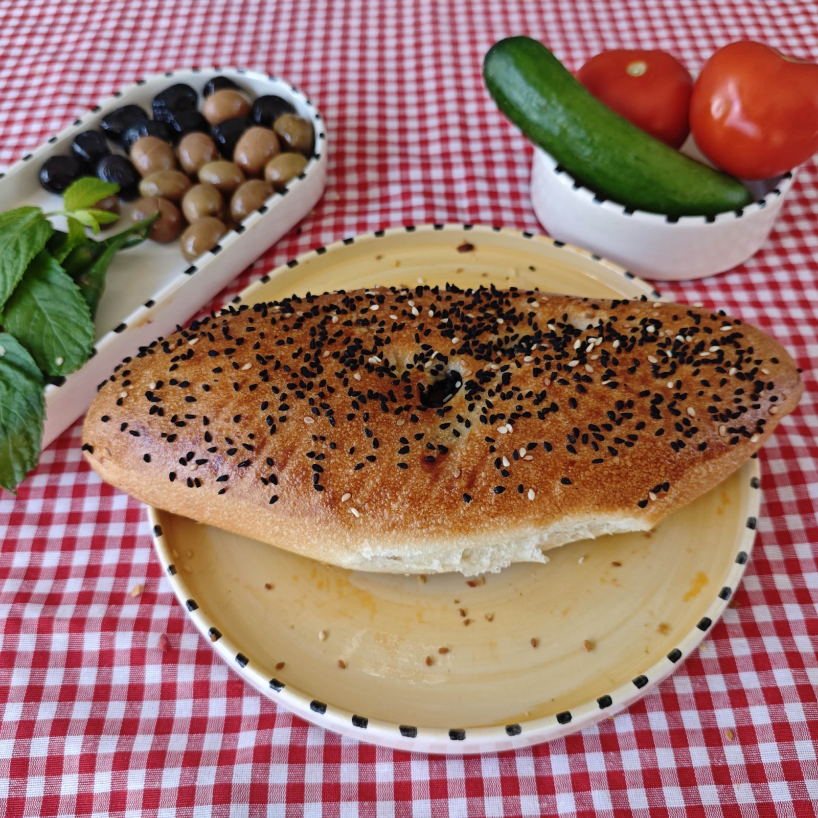 Zeytinli Poğaça Büyük