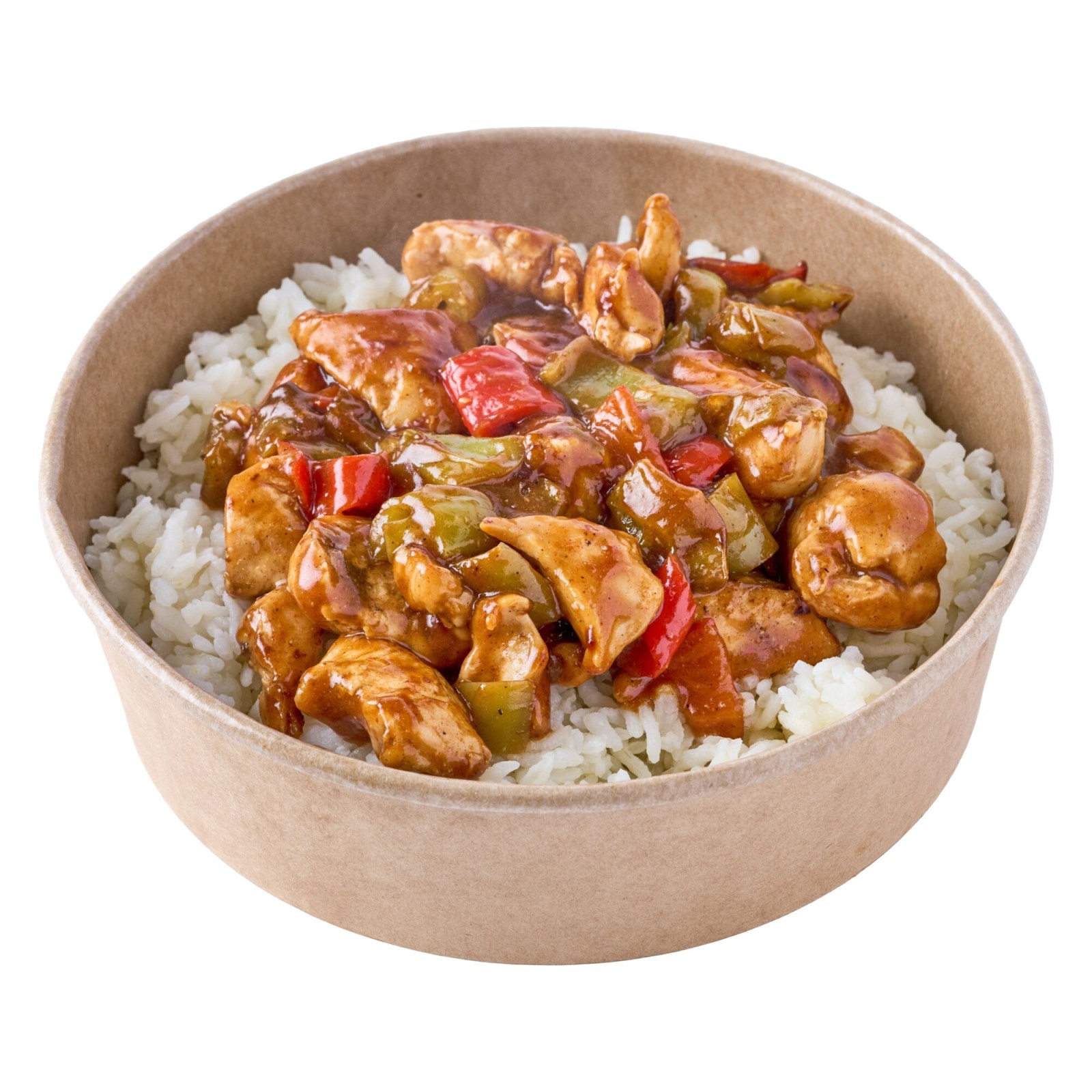Barbekü Soslu Tavuklu Pilav