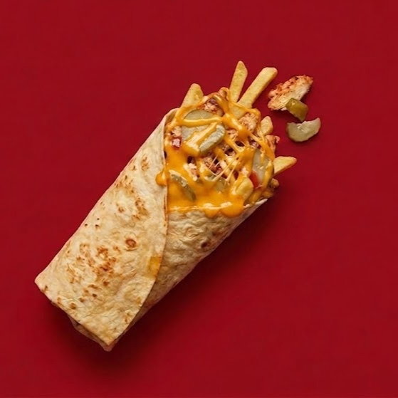 Yaprak Tavuk Döner Çedarlı Dürüm