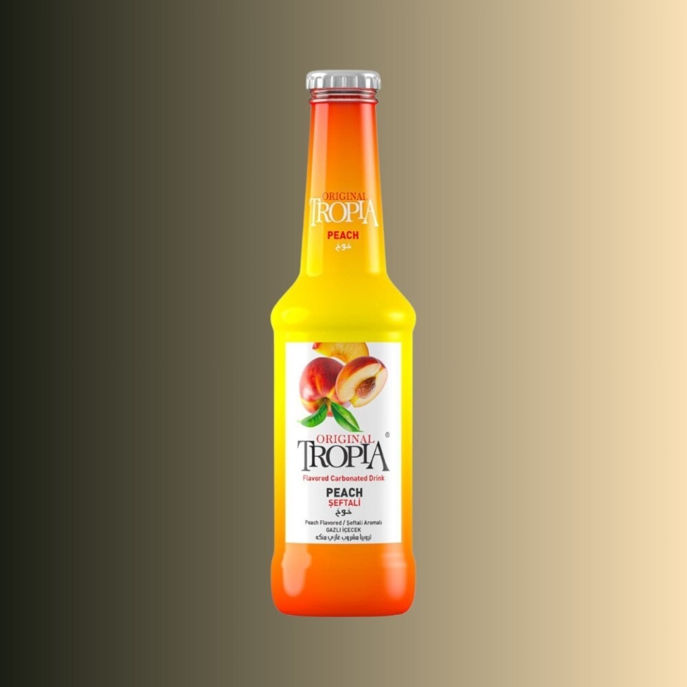 Tropia Şeftali Gazoz (250 ml)