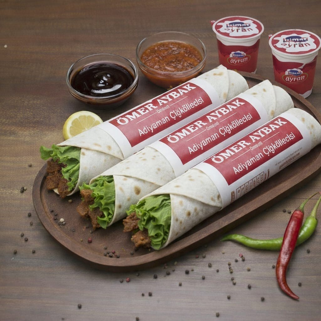 3 Dürüm (100g) & 3 Ayran