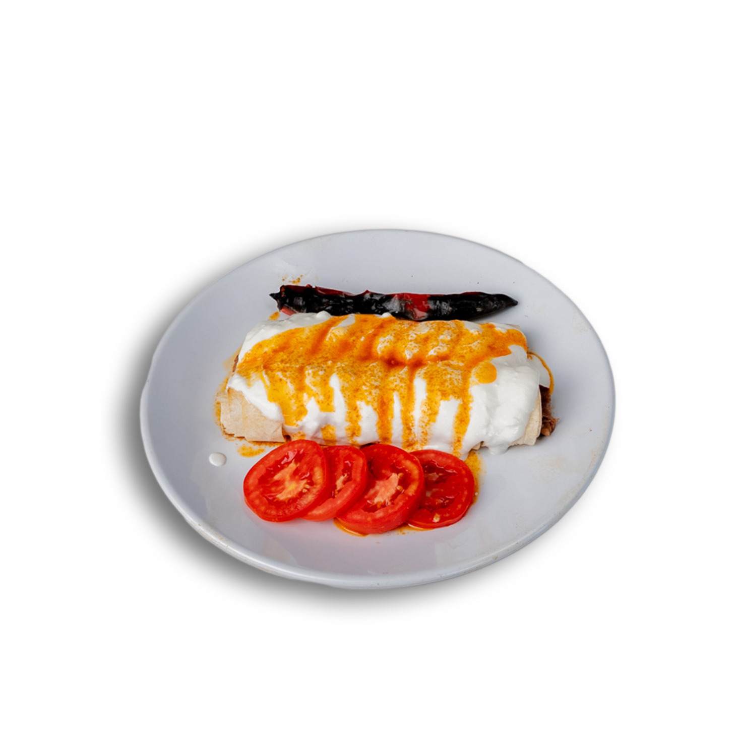 Yoğurtlu Sarma Kebap (Kıymadan)