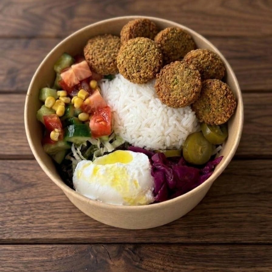 Falafel Kase - Bowl