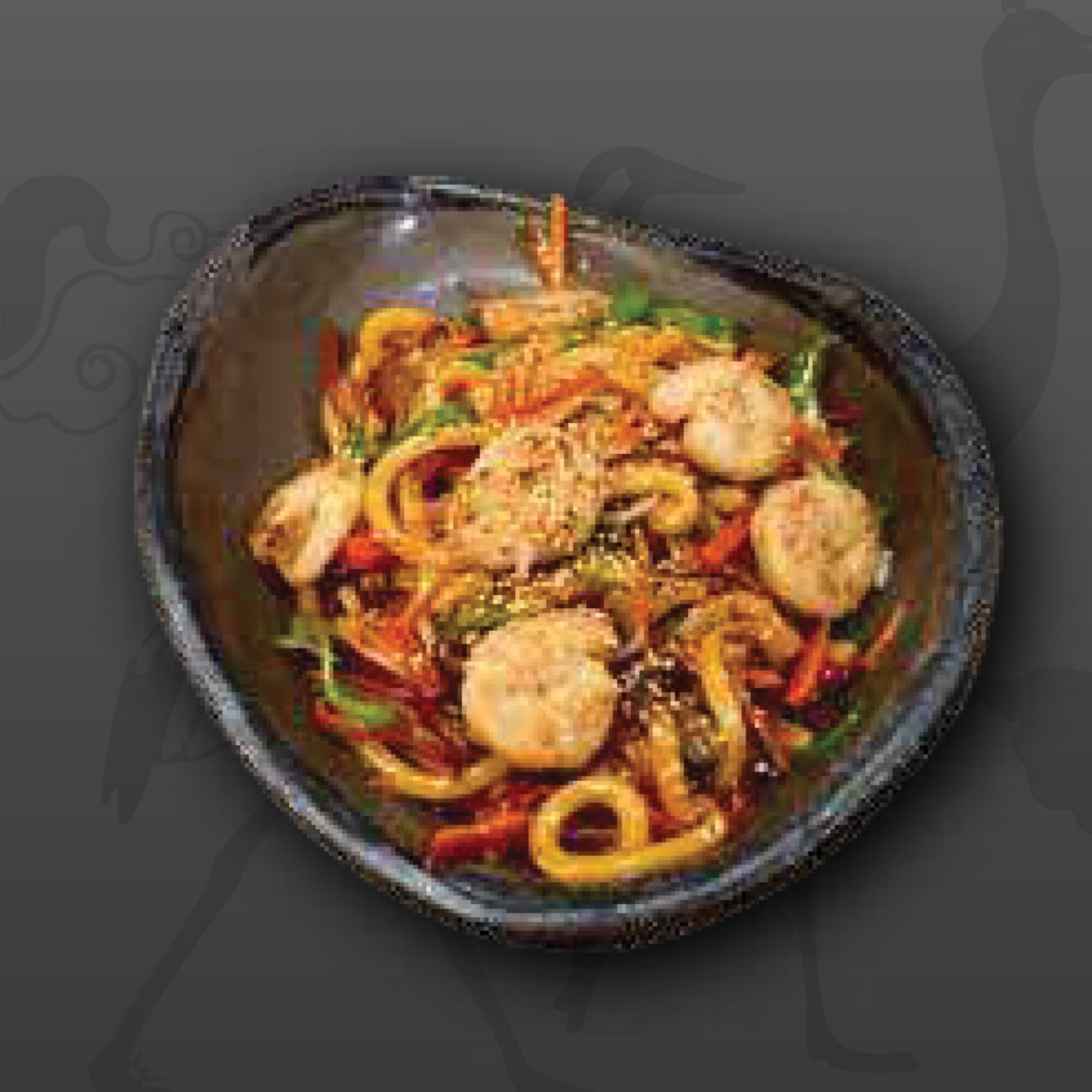 Karidesli udon