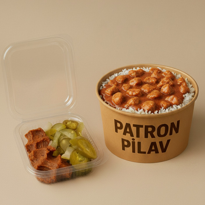 Medium Pilav Üstü Barbekü Soslu Tavuk