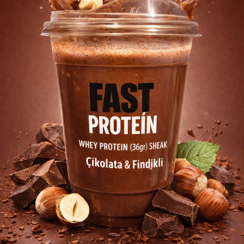 Fast Çikolata ve Fındıklı Protein Shake