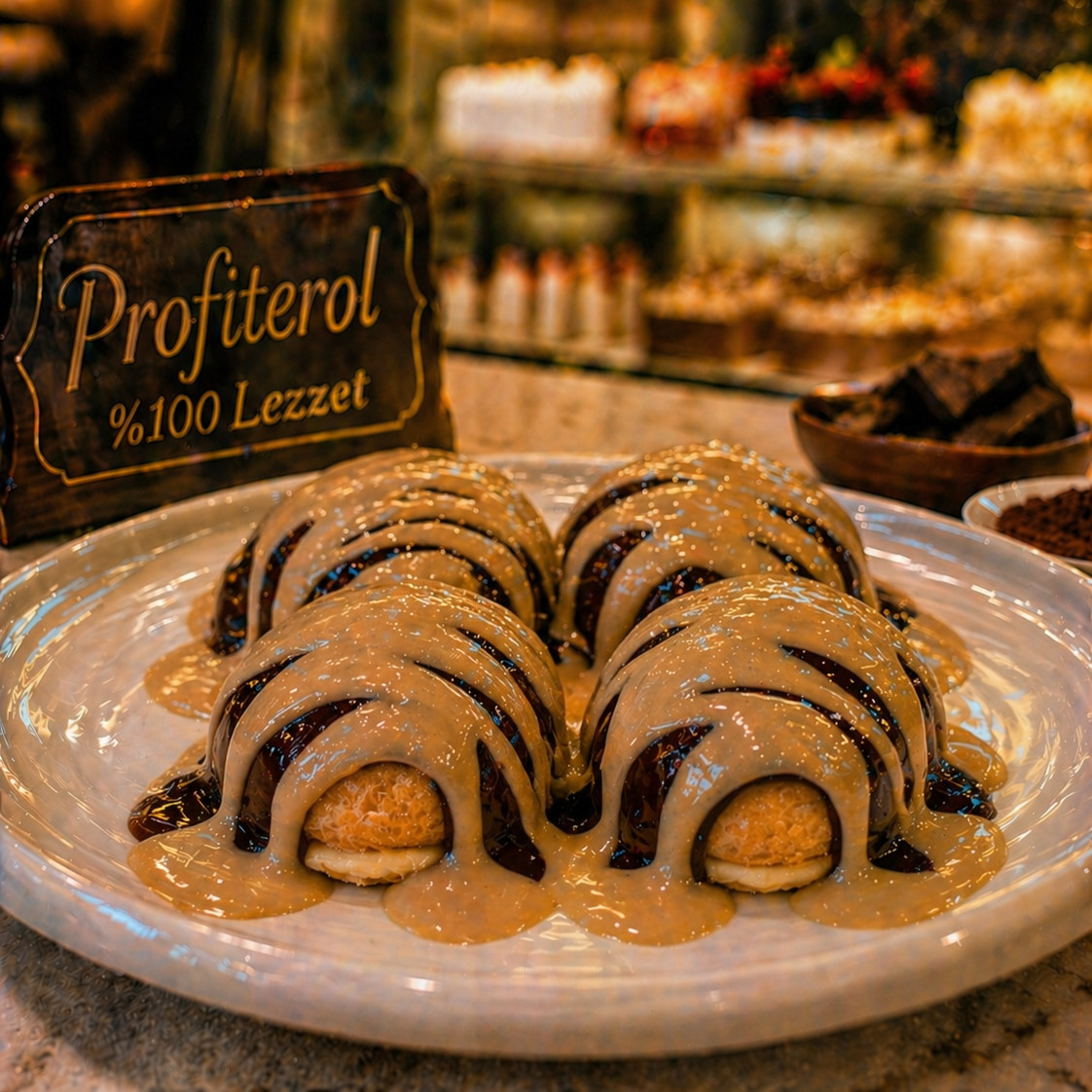 Tahinli Profiterol (250 Gr.)
