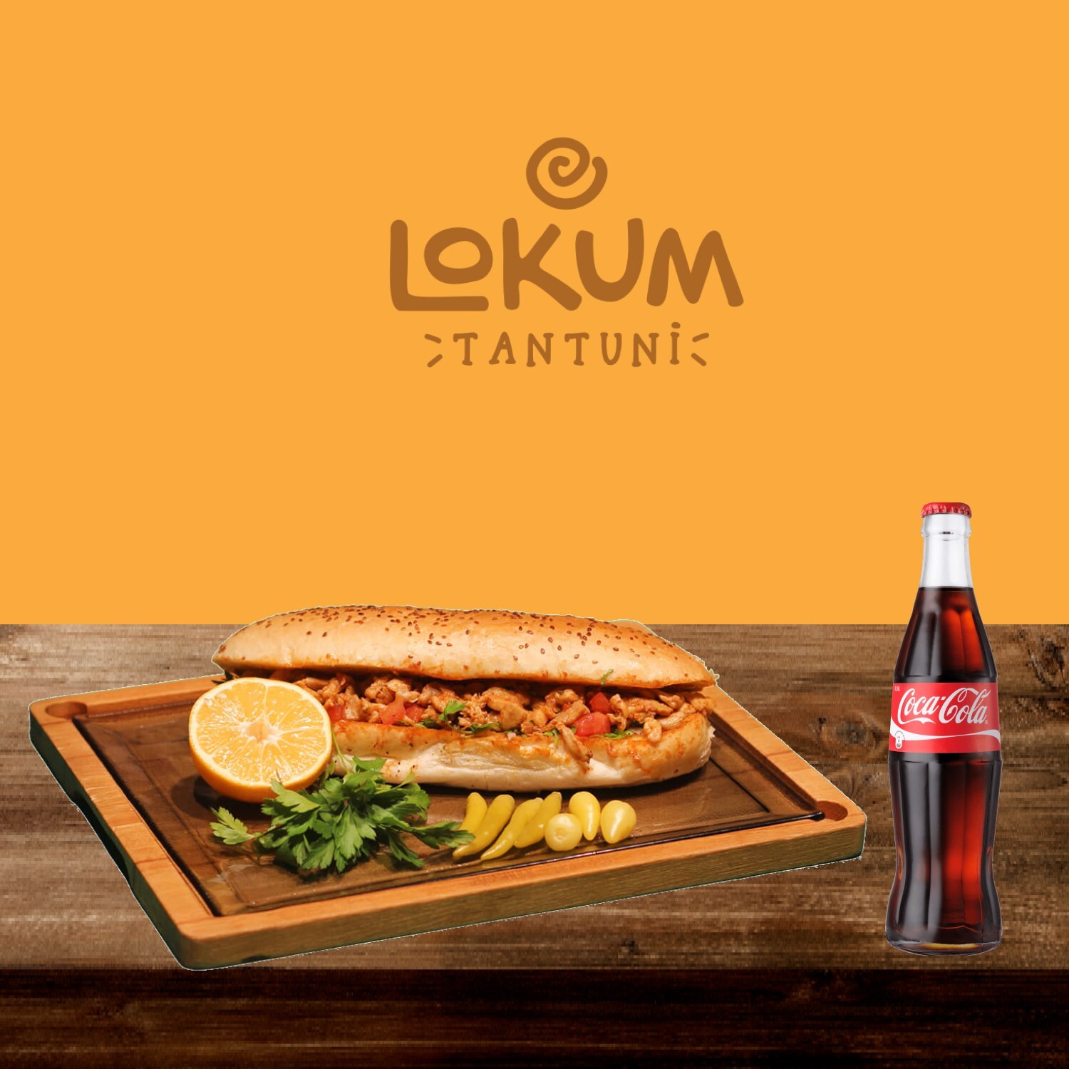 Tavuk'lu Lezzet Ekmek Menü