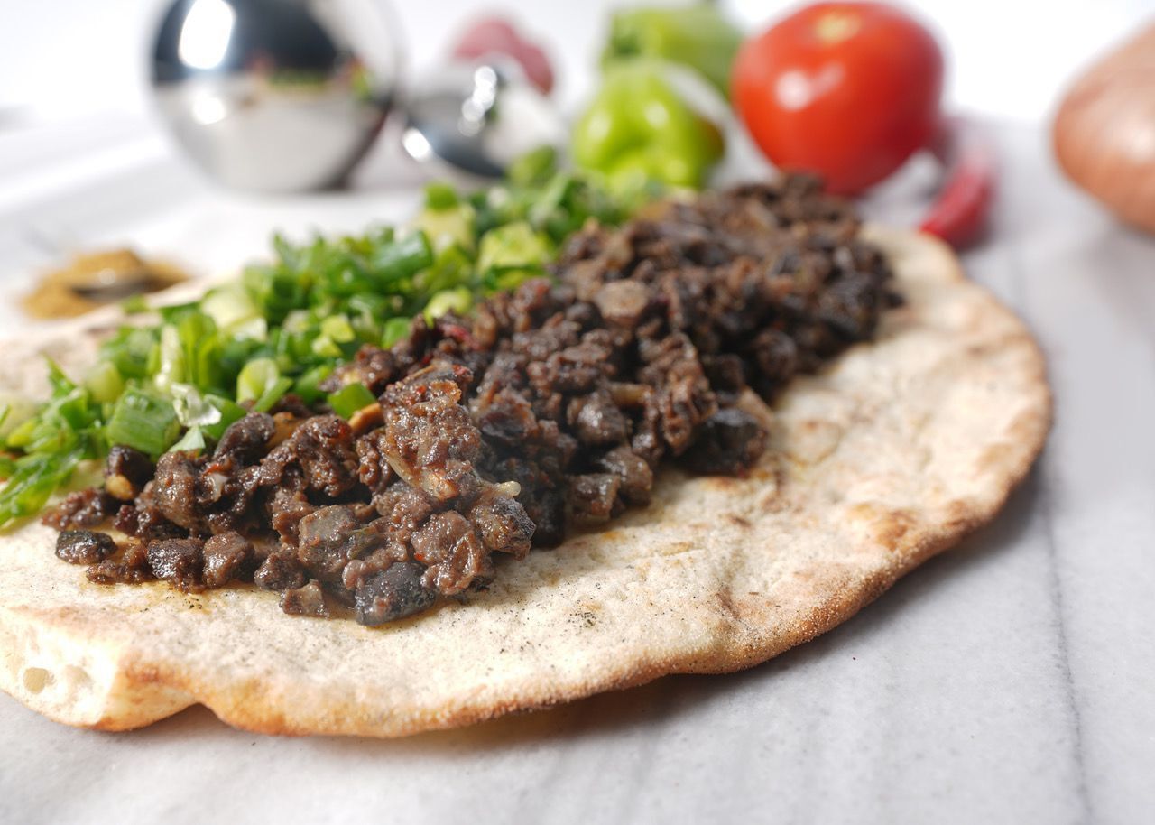 Antep Usulü kuzu Ciger Kavurma Dürüm