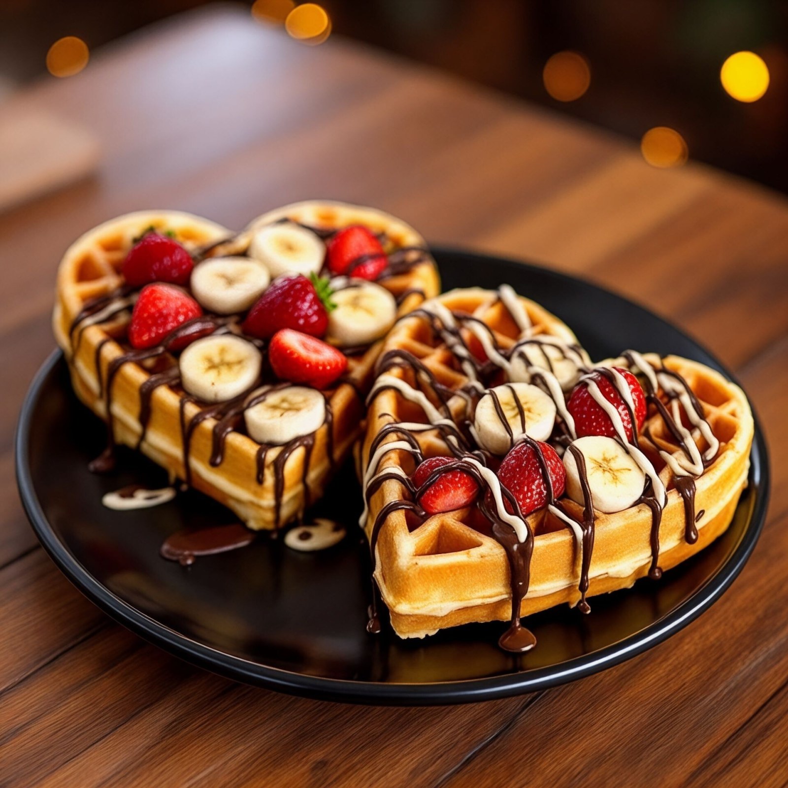 Waffle (Brüksel Usulü- Kalpli)