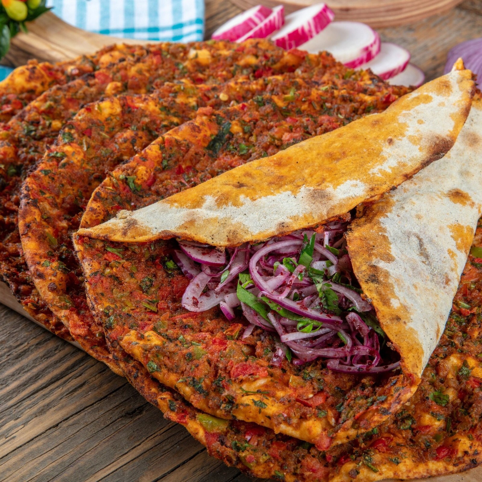 6' lı Lahmacun Menü