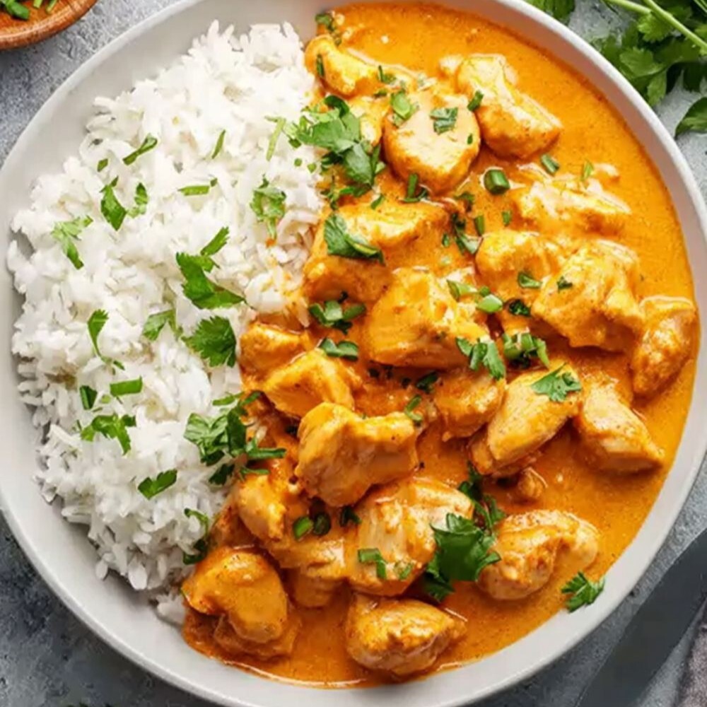 Porsiyon Köri Soslu Tavuk Pilav - Aromatik Dokunuş+Coca Cola 330 ml