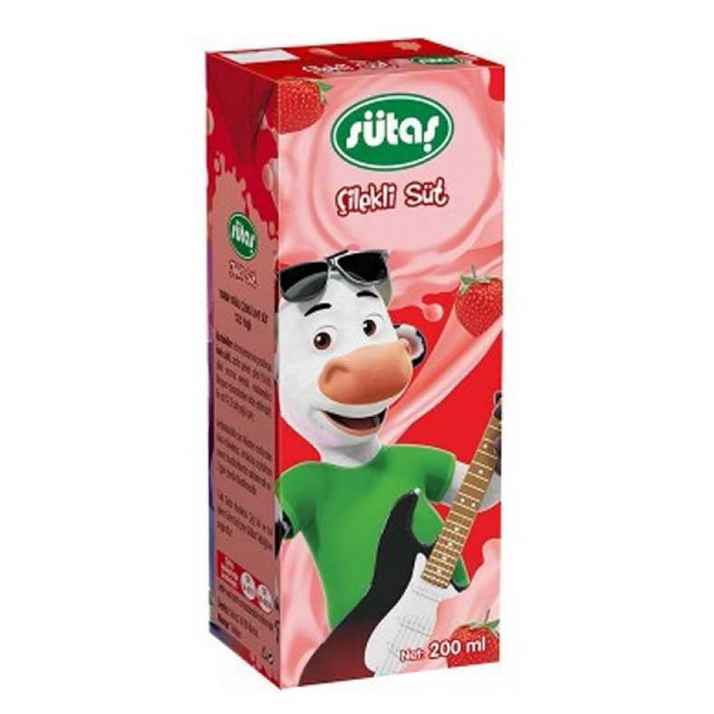 Çilekli Süt