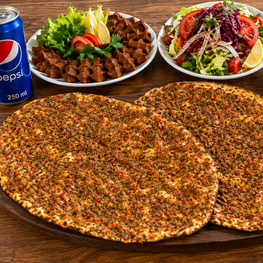 2'li Lahmacun Menü
