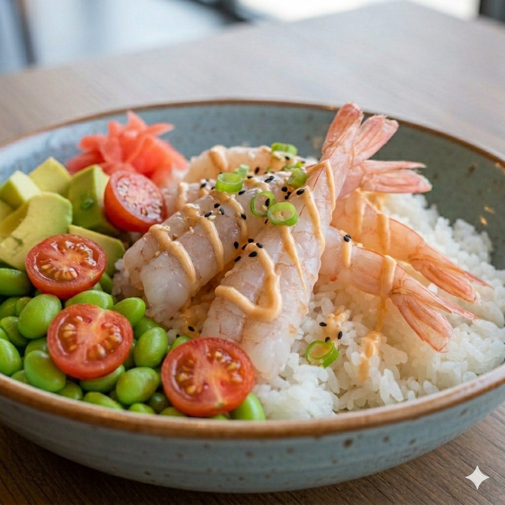 Poke Bowl Shrimp