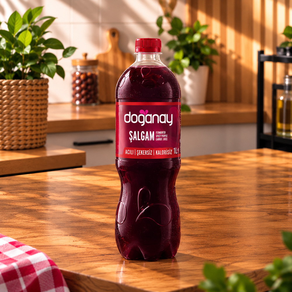 Doğanay Acılı Şalgam Suyu (1 lt)