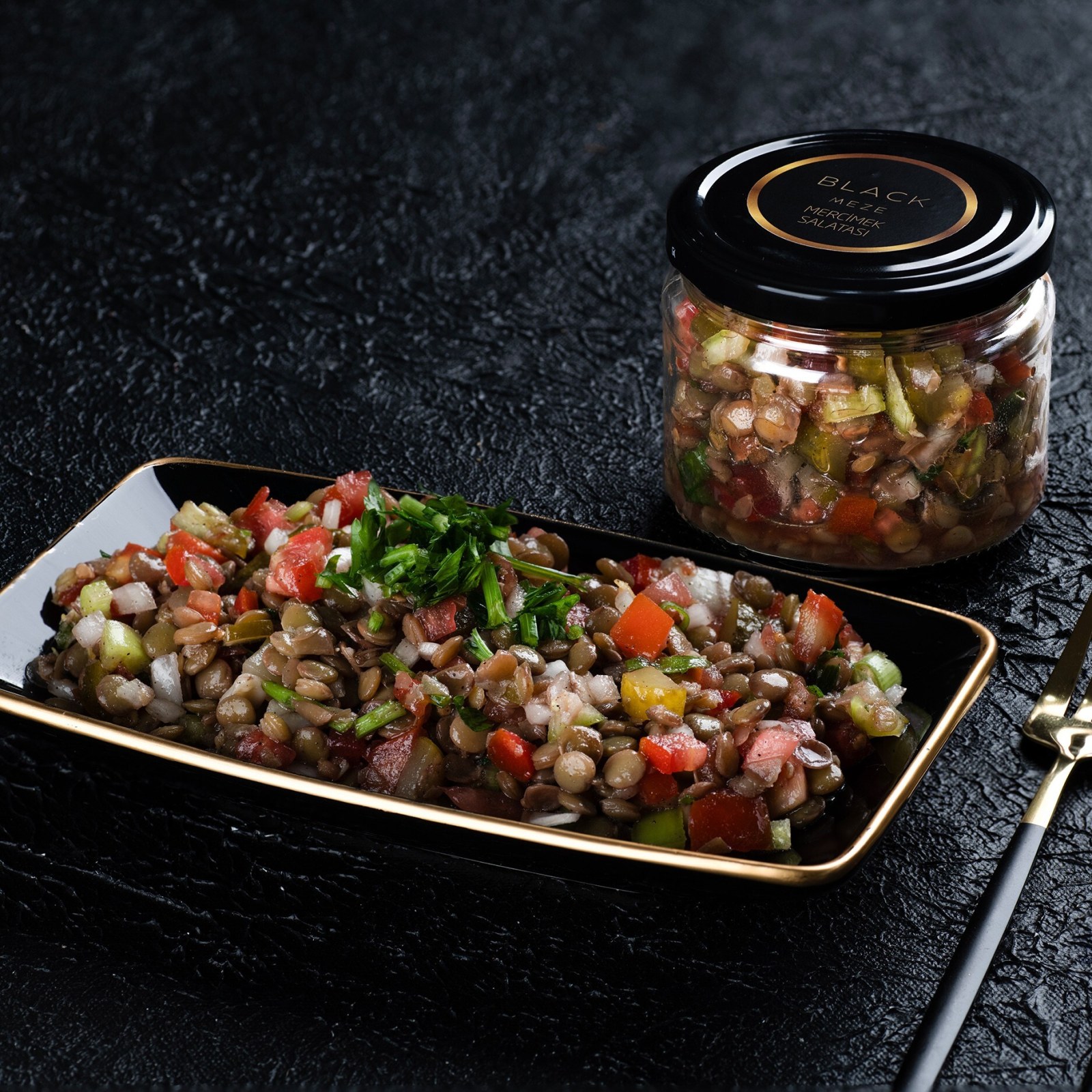 Yeşil Mercimek Salatası