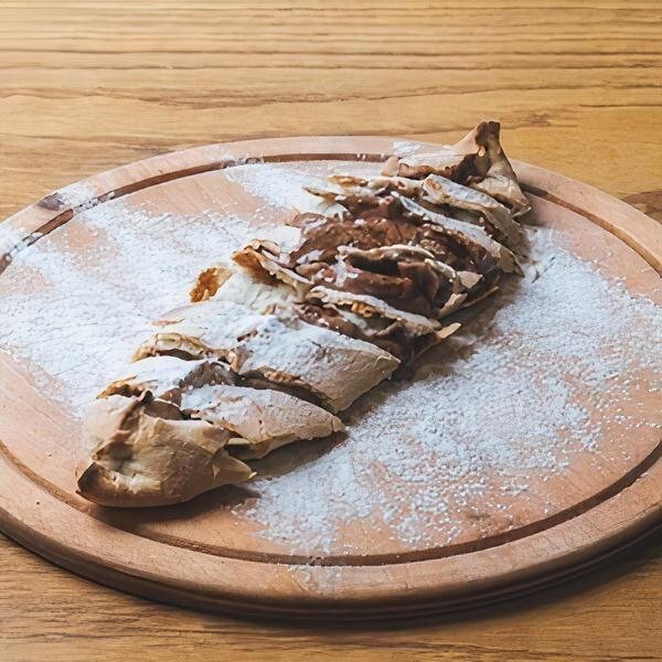 Karamel Toblerone & Çilekli Pide