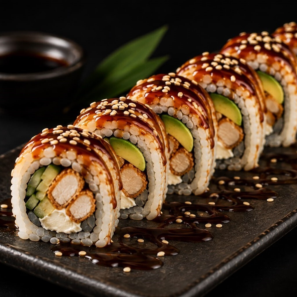 Honey Fire Roll (8 Pcs)