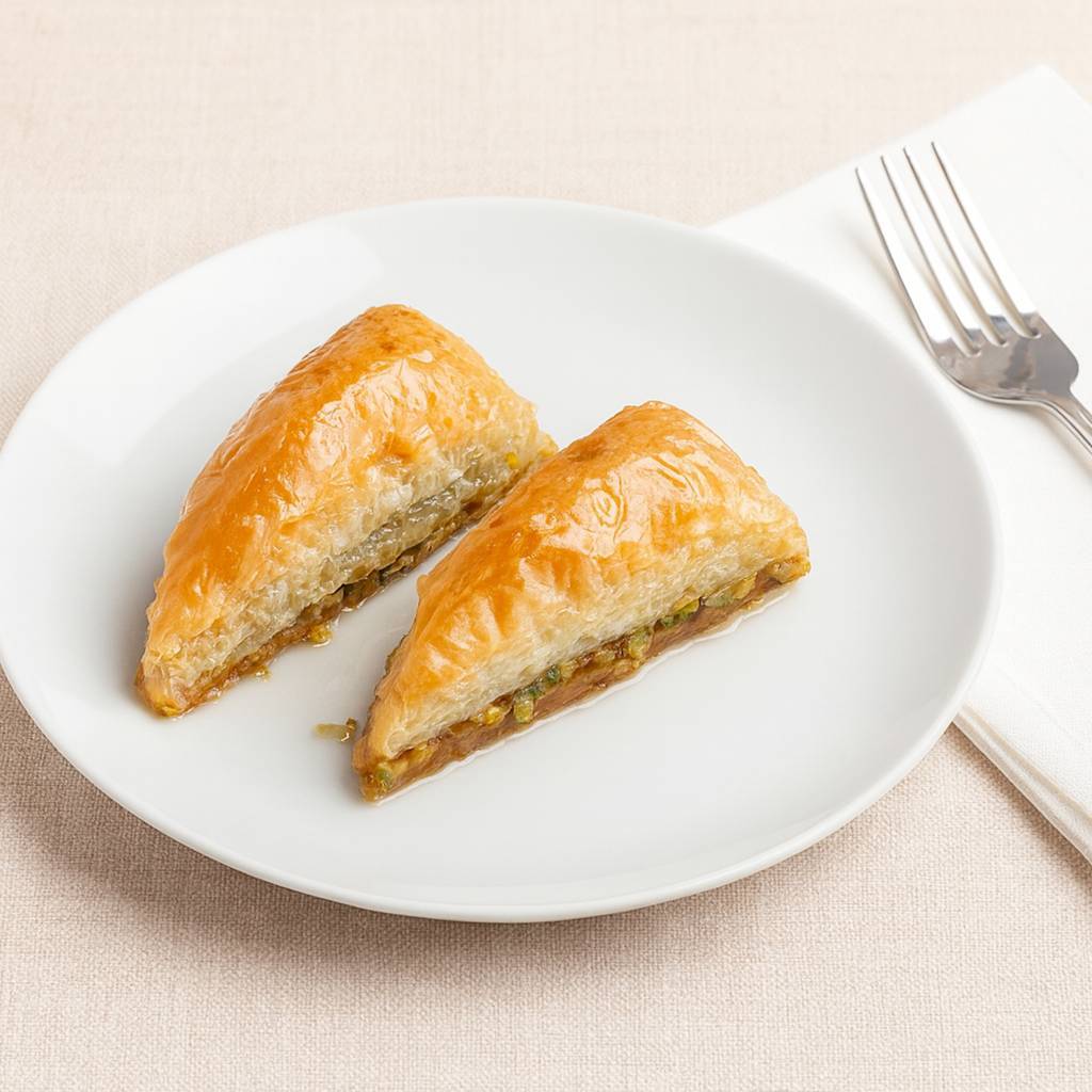 Havuç Dilim Antep Fıstıklı Baklava (500 Gr)