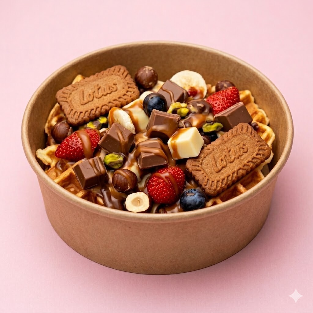 Lotus Waffle Bowl