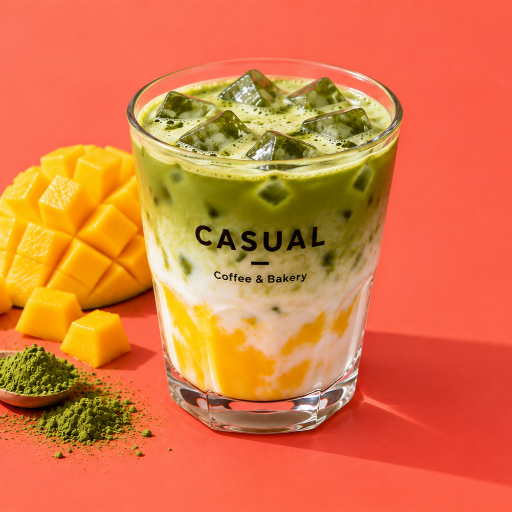 Mango Matcha Latte (Soğuk)