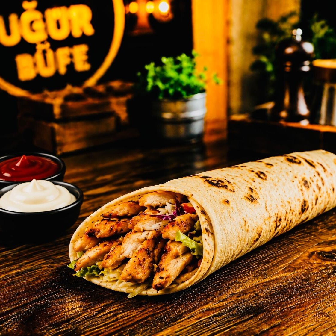 Tavuk Döner Tam Ekmek