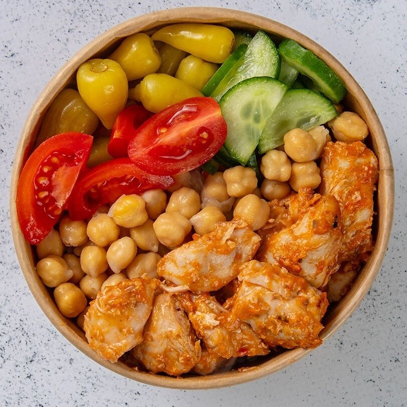 Pilav Üstü Sweet Chili Soslu Tavuk Bowl (540 gr.)