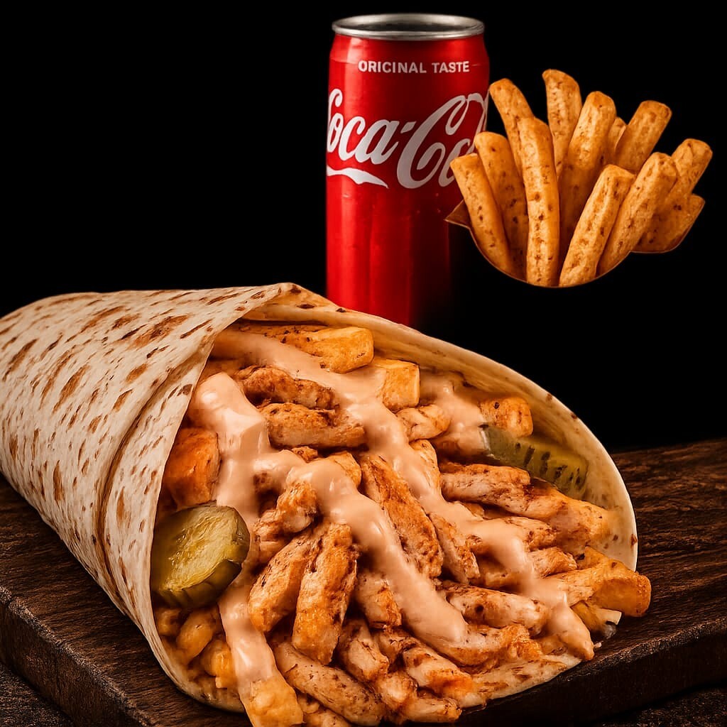 Tavuk Döner Dürüm Menü