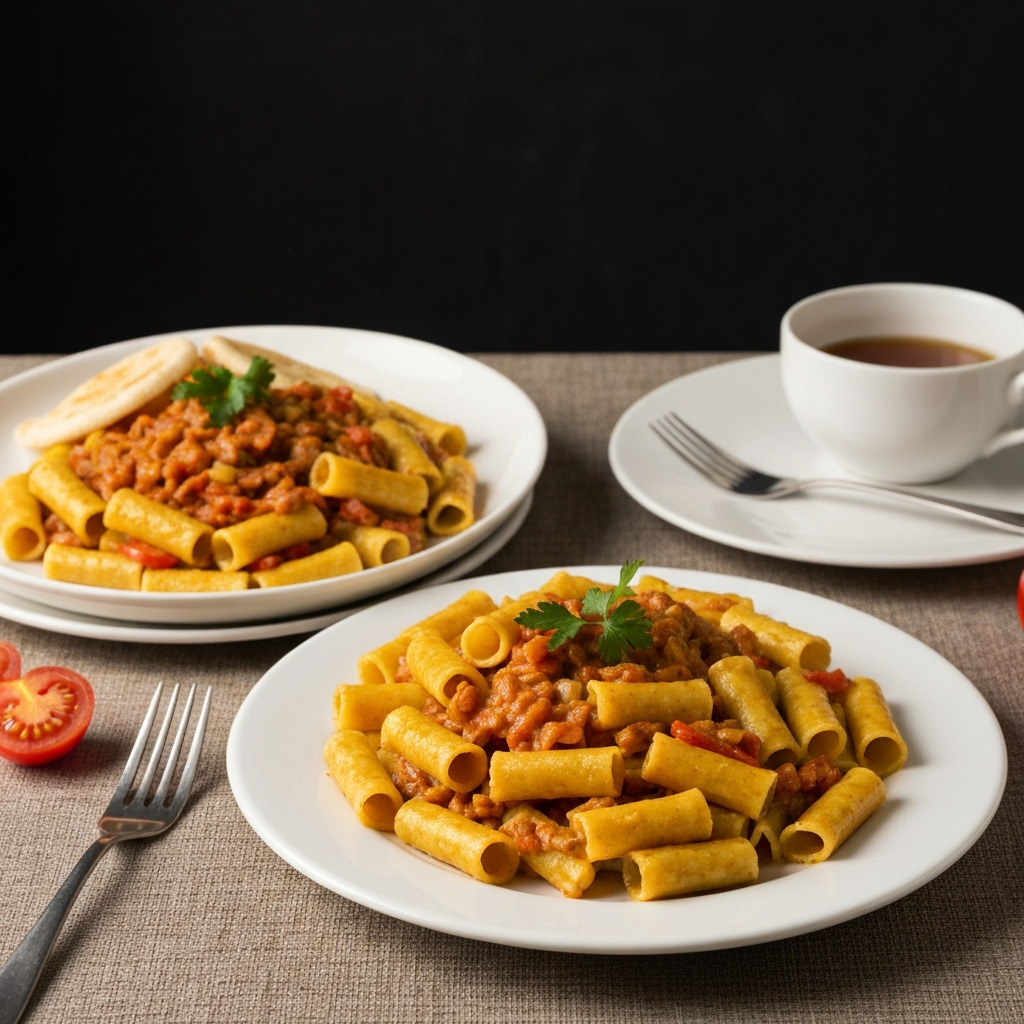 Köri Soslu Penne