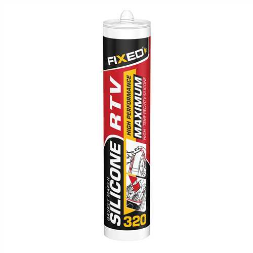 FIXED RTV YÜKSEK ISI SİLİKONU (330 GR)