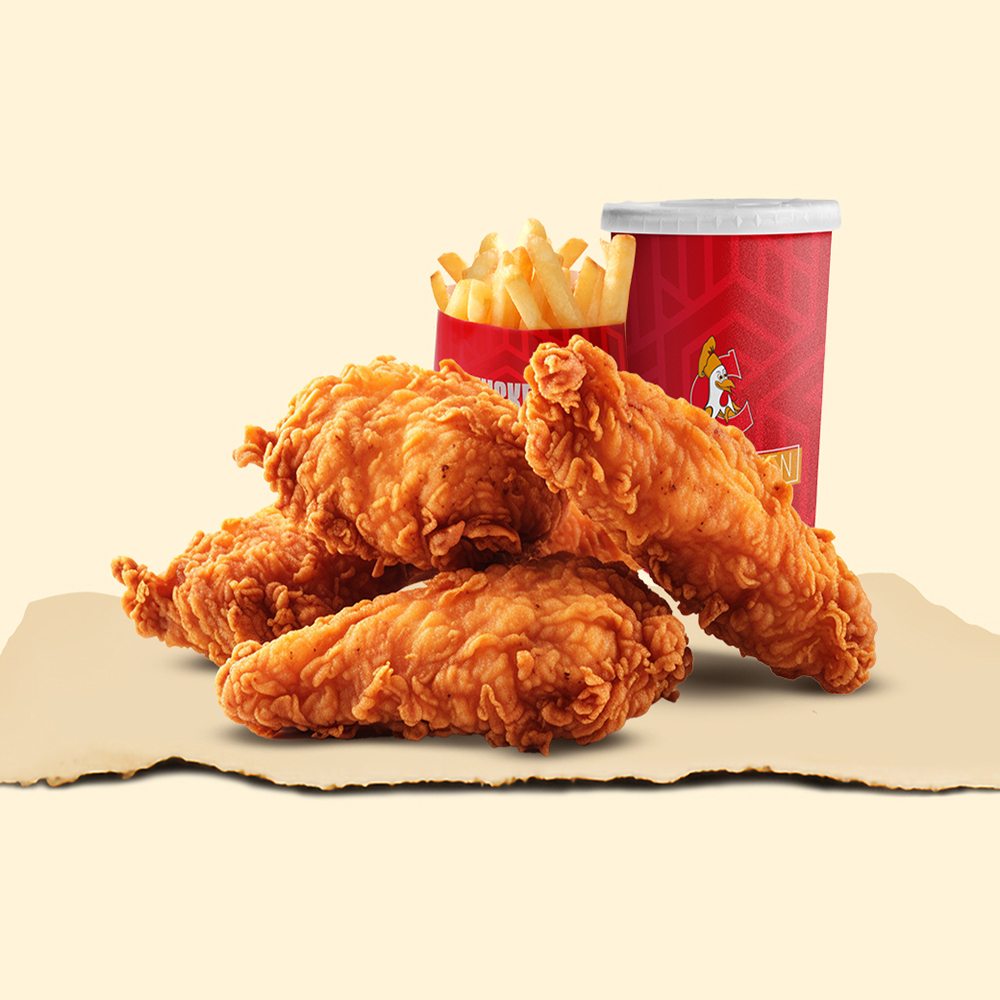 4 Parça Hot Wings Menü