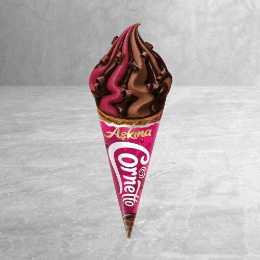 Algida Cornetto Karadut Çikolata (150 ml.)
