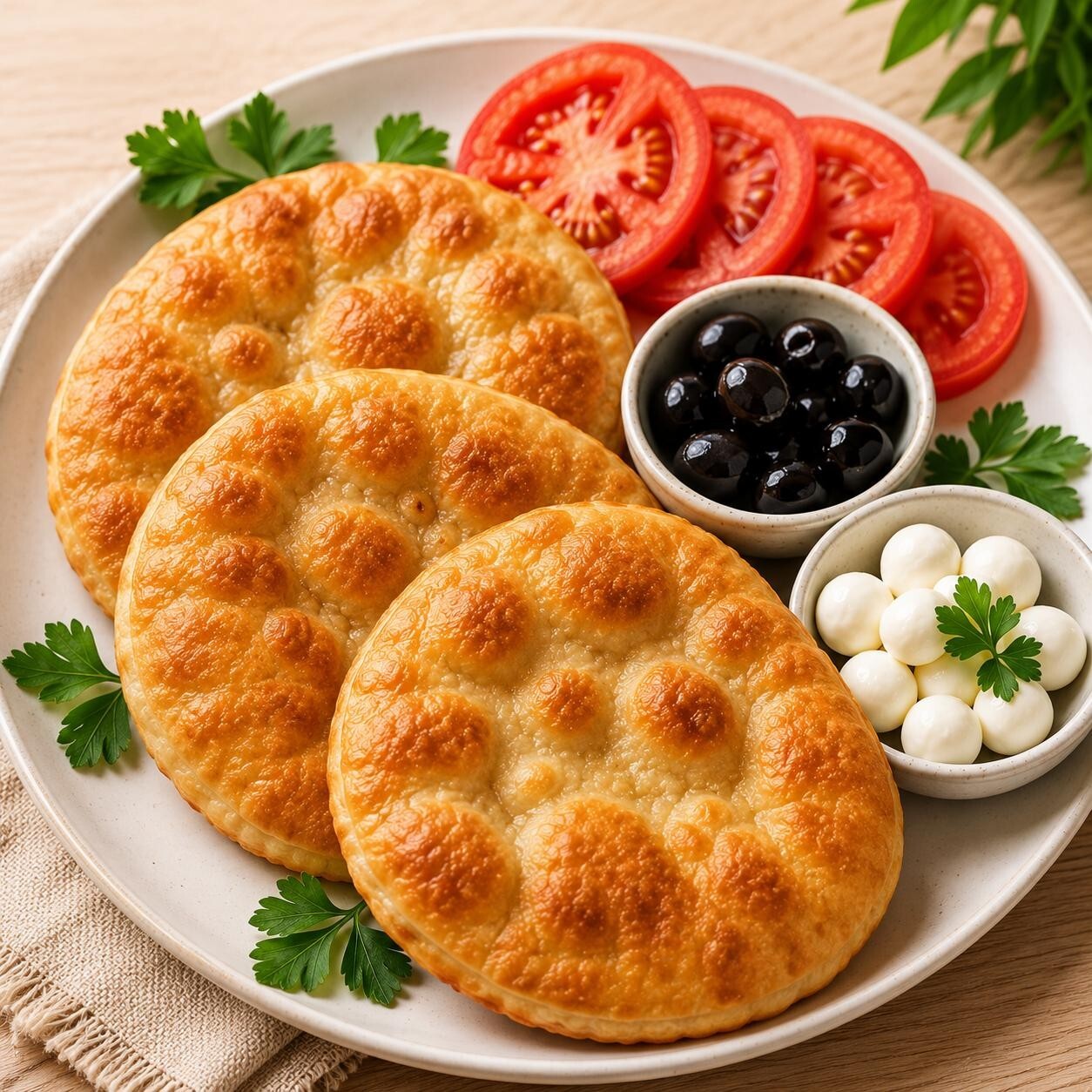 Pişi Kahvaltı Tabağı