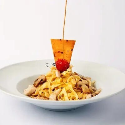 Mantarlı Pesto Soslu Penne