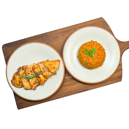 Izgara Tavuk & Bulgur Pilavı