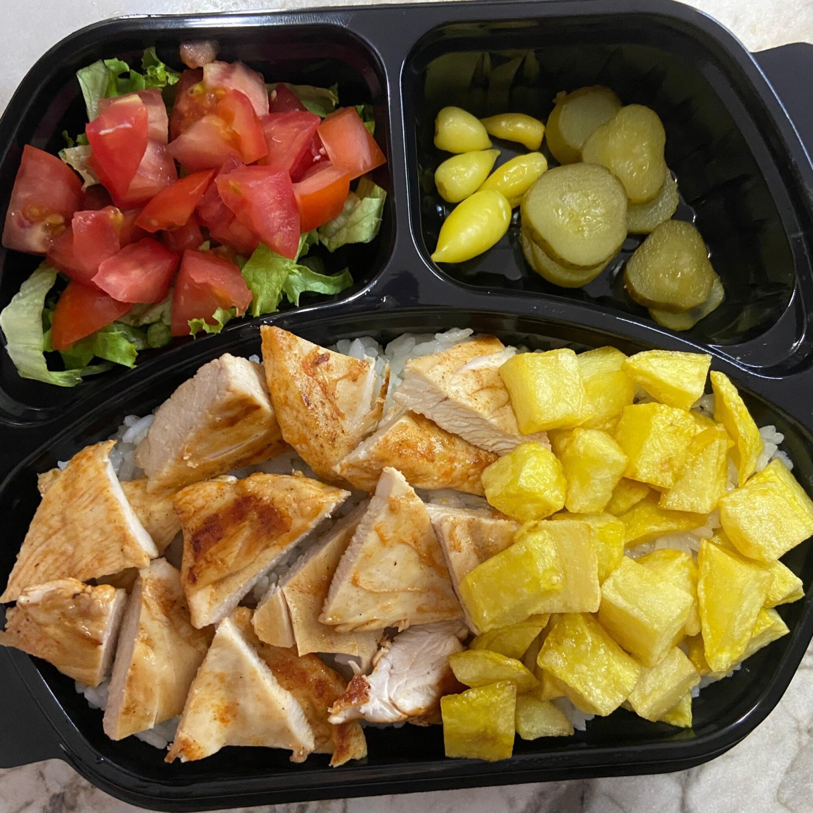 Mix Pilav & Tavuk Izgara & Patates