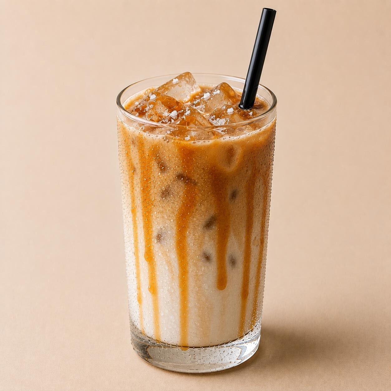 Iced Salted Caramel Latte