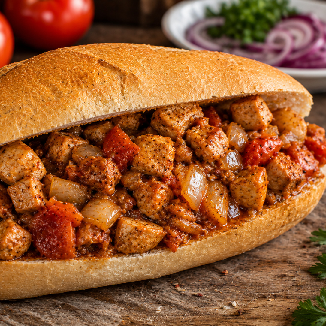 Tam Ekmek Arası Tavuk Kavurma