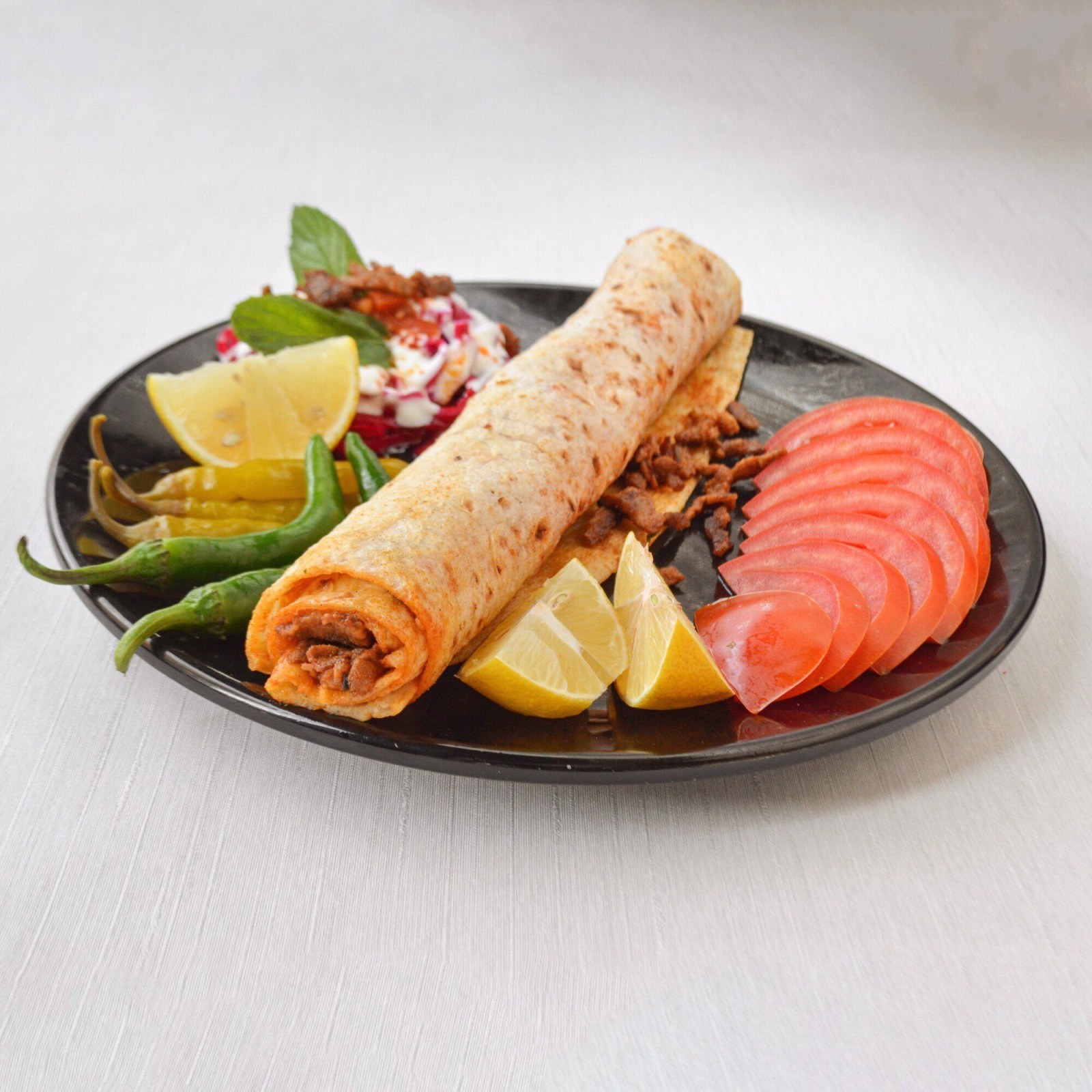 Lavaş Ekmek Et Tantuni+Coca Cola