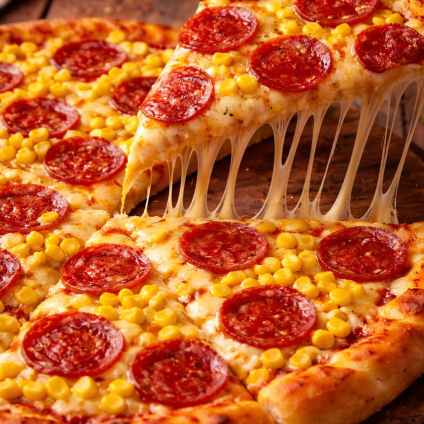 Sosis Mısırlı Pizza (büyük)