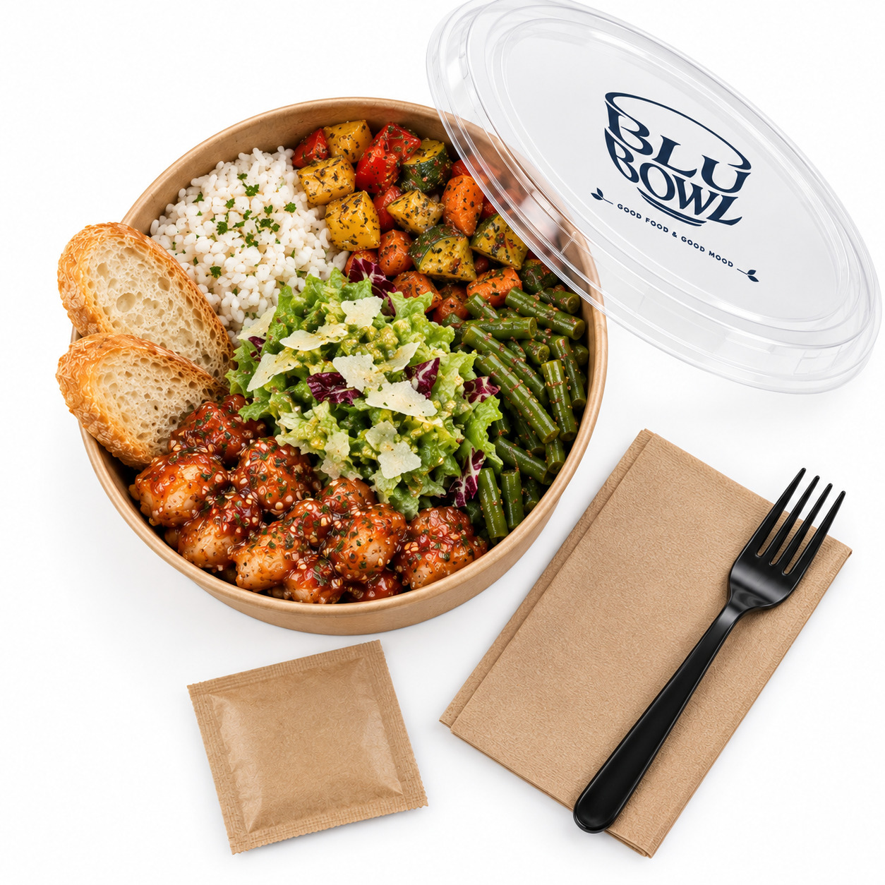 Sweet Chili Soslu Tavuk Bowl