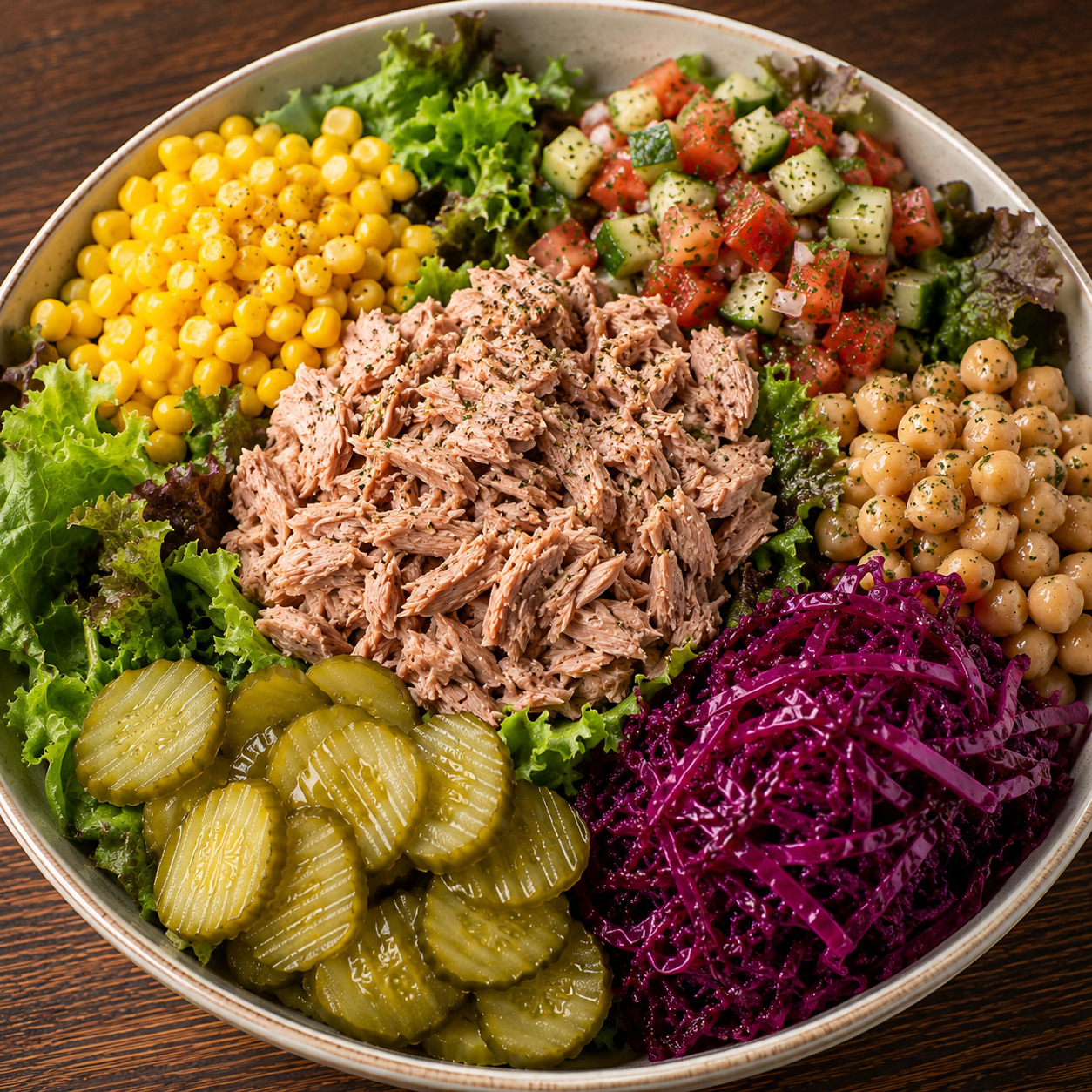 Ton Balıklı Bowl