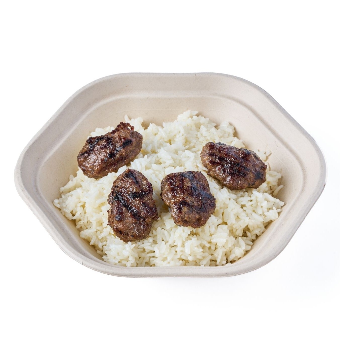Izgara Köfteli Pilav