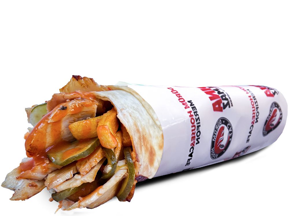 Hatay Usulü Ekstra Tavuk Döner Dürüm