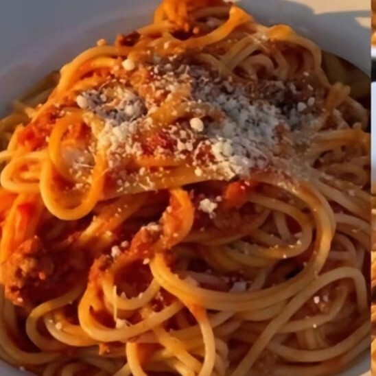 Bolonez Kıymalı Spagetti Makarna+Coca Cola