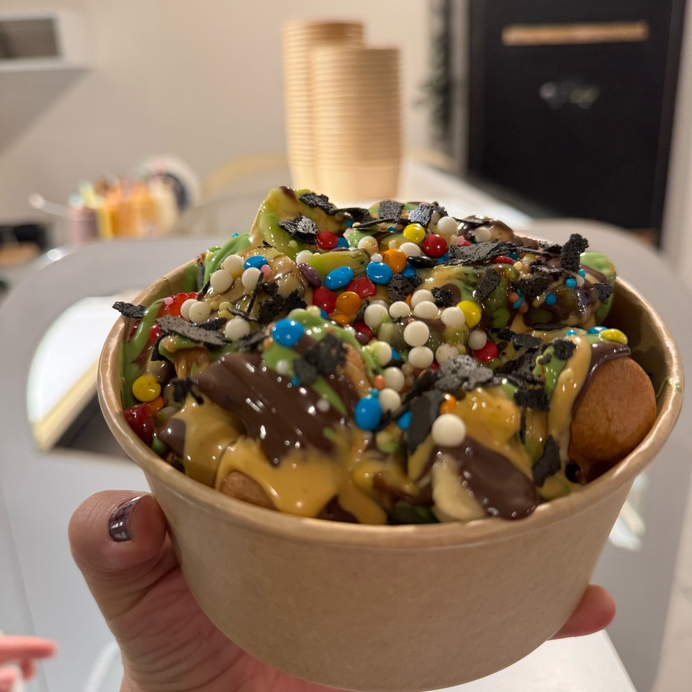 Siyah Rüya Bowl Waffle