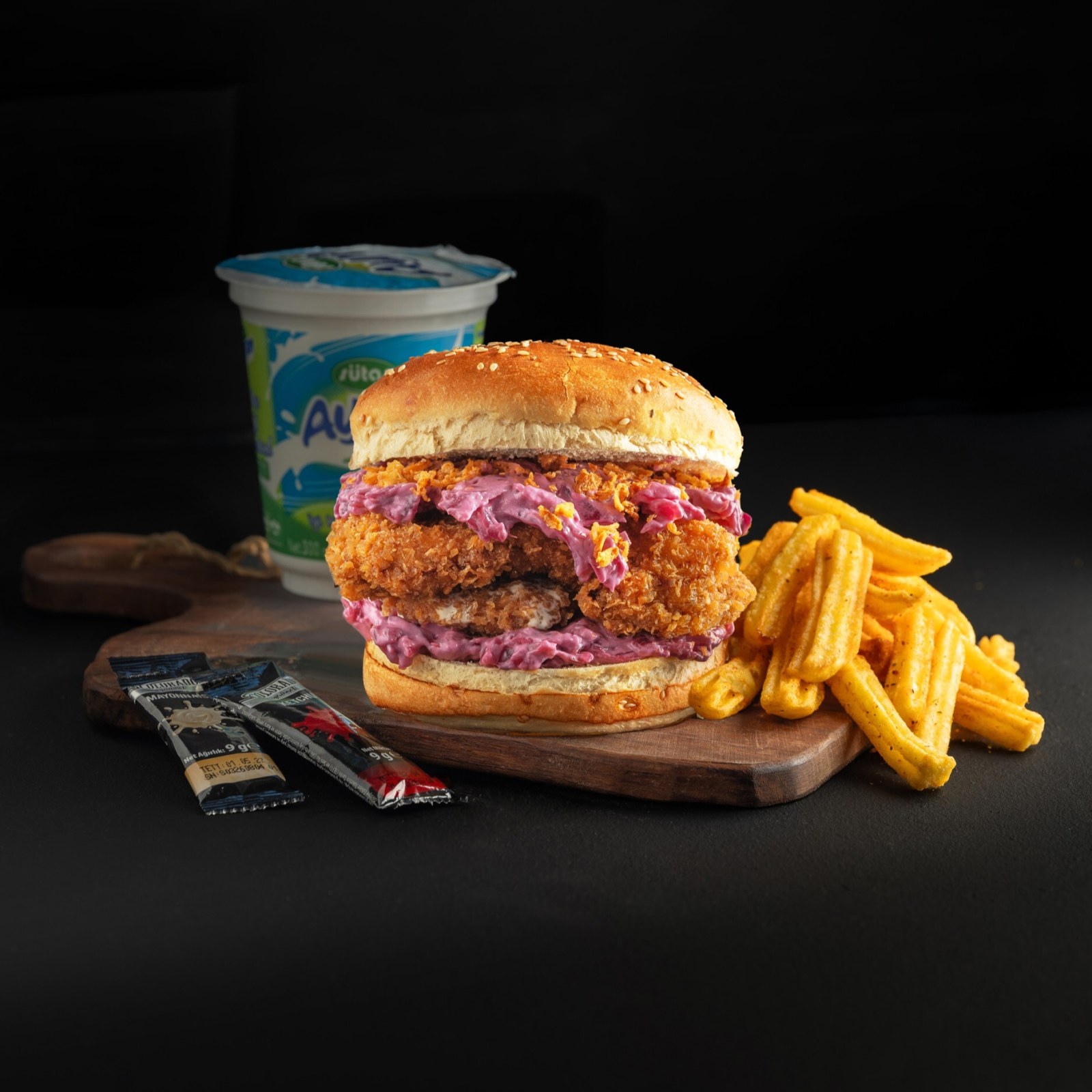 Beca Fried Chicken Burger Menü