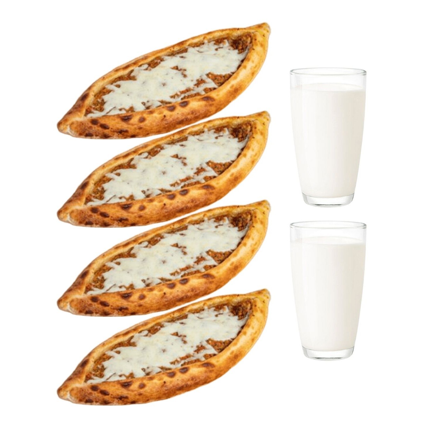 4 'Lü Kıymalı Kaşarlı Cantık Menü